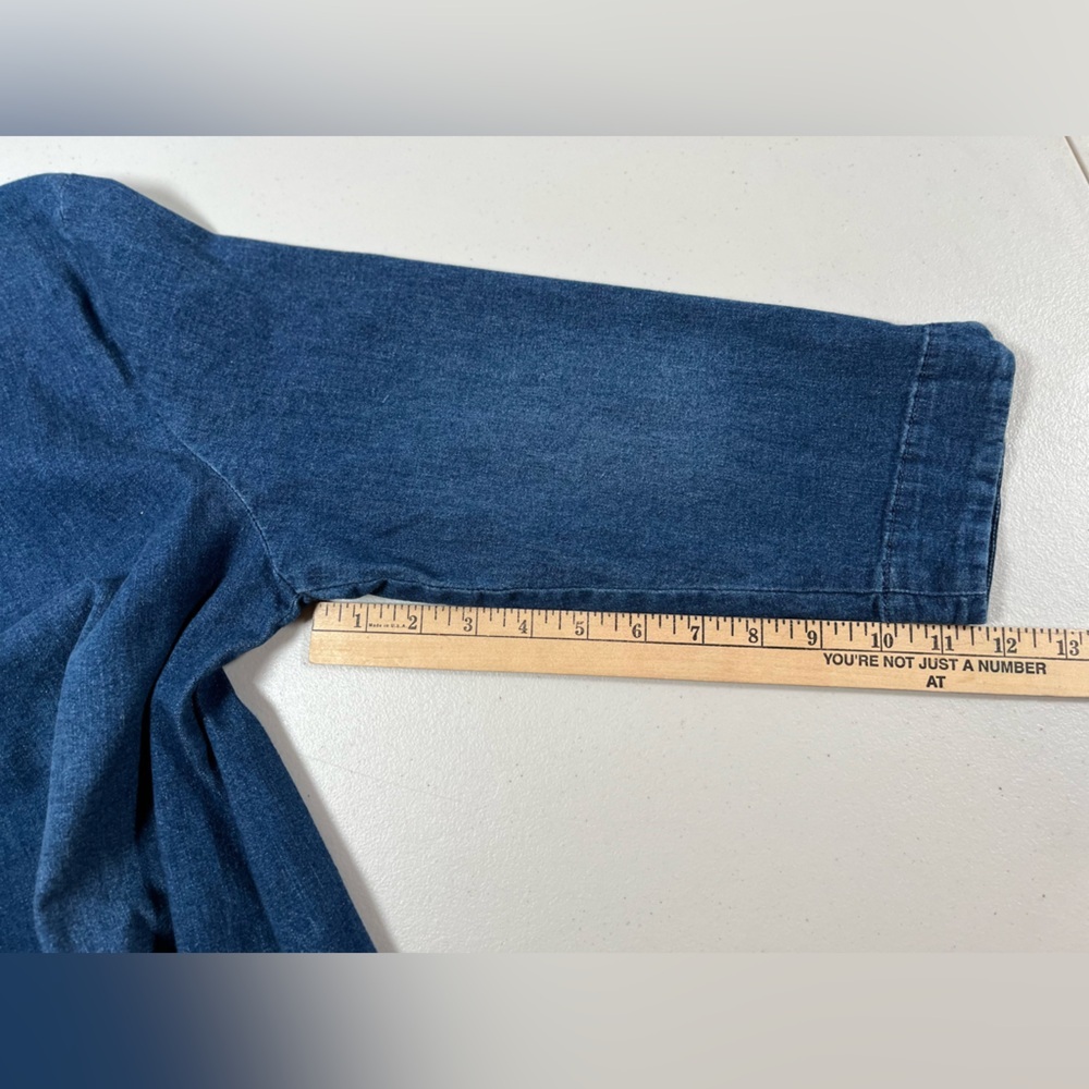 J. Jill Blue Denim Dress - Picture 15 of 16